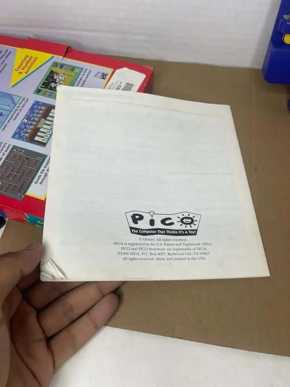 Sega Pico Deluxe Storyware Math Antics Disney's 101 Dalmatians Educational Game